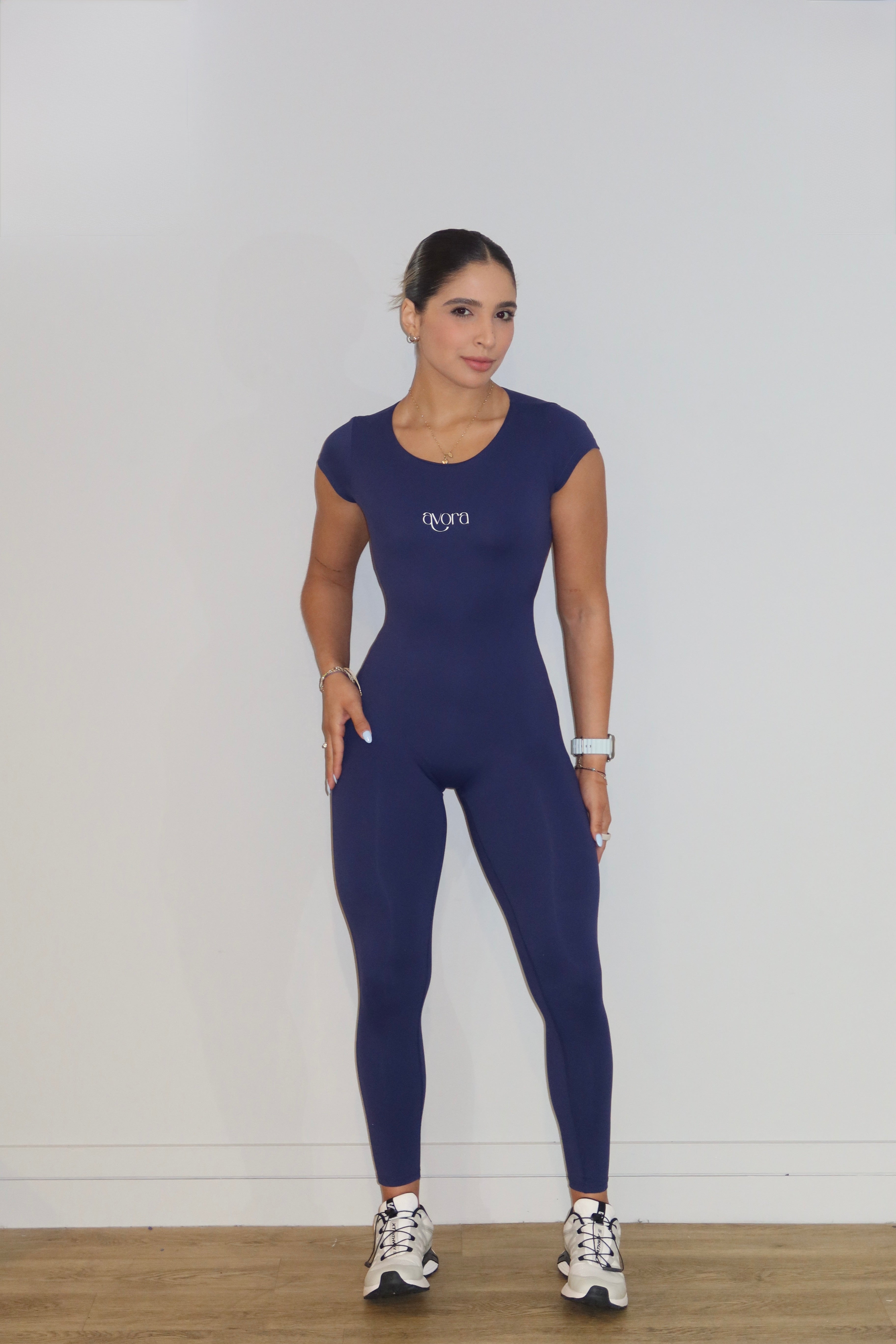 Long backless jumpsuit